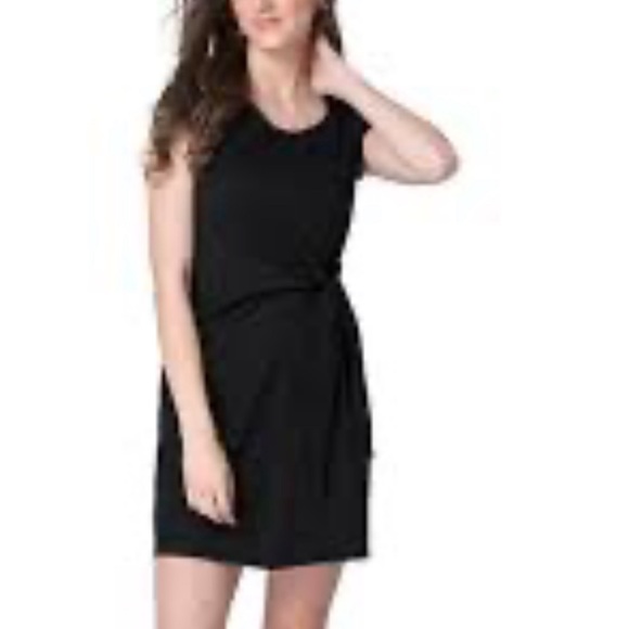 NICOLE MILLER ORIGINAL SIDE TIE DRESS - Picture 2 of 8